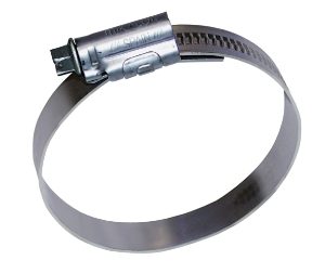 Mild Steel Worm Drive Hoseclips - 12mm Wide 0300900-1