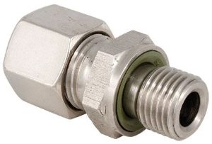 BSP Male Stud Coupling with Seal - Light 2011620444