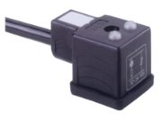 Connector DIN43650-A/ISO4400 - with Moulded Cabled, LED and Protection Circuit CG1N02VL1C021