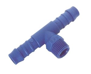 Male Branch Tee Hose Connector - Nylon 66 12447144028