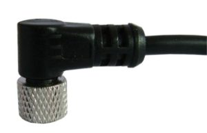 M8 Electrical Connector with PUR Cable - Angled 08FA3C1Z