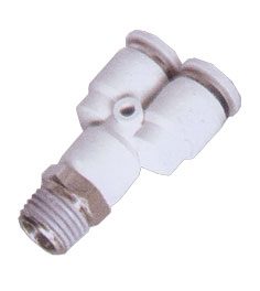 Greyline Threaded Y Connector Tapered APX4-M5