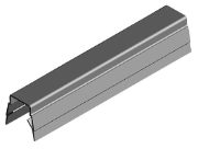 Cover & Panel Profile - for Aluminium Profiles 092031
