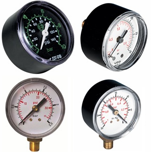 pressure and vacuum gauge - dry