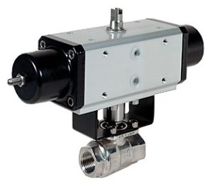 Actuated Ball Valve - Stainless Steel Body Single Acting S401H003