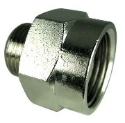 Male to Female Adaptor Parallel - Nickel Plated MFAPM5M5