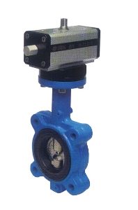 Lug Type Butterfly Valve Double Acting Pneumatically Actuated - EPDM Liner D385XE69