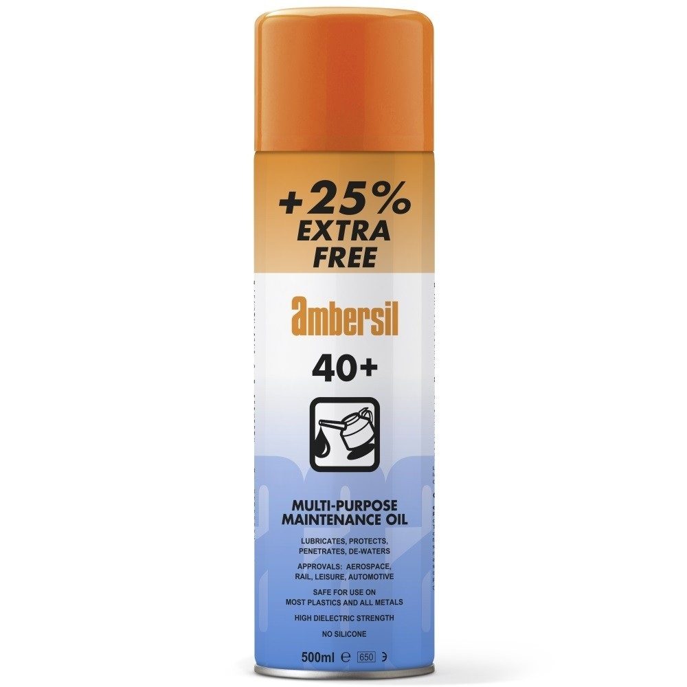 Ambersil Protective Lubricant 400ml + 25% FREE 6130007000