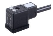 Connector DIN43650-B/INDUSTRIAL with Moulded Cabled, LED and Protection Circuit CM1N02VL1A021