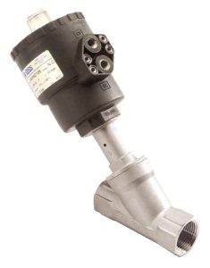 ARES Angle Seat Valve - Stainless Steel Flow from Above the Seat J4CPG1603